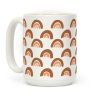 Desert Rainbow Terra Cotta Boho Pattern Coffee Mug