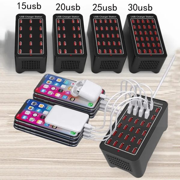 Desktop Multiple Usb Charging Hub