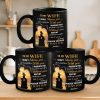 Destiny Made Us A Couple But Love Made Us Forever Together - Couple Personalized Custom Black Mug - Gift For Husband Wife, Anniversary