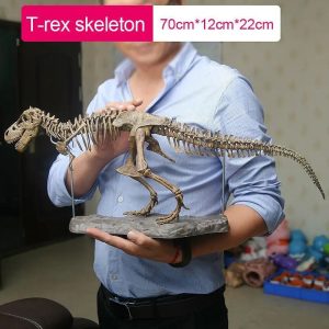 Dinosaur Skeleton Toys Ornament Simulation T-Rex Model