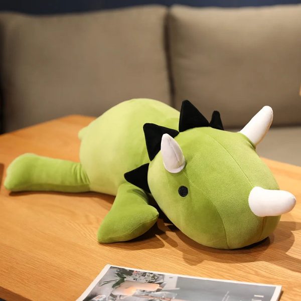 Dinosaur Weighted Plush Toy - Soft Kawaii Stuffed Animal for Kids
