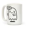 Disapproving Ghost Coffee Mug