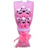 Disney Plush Flower Bouquet Mickey Minnie Stitch Doll