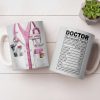 Doctor Nutritional Facts Medical Appreciation - Personalized Custom Coffee Mug - DOC095_MG