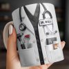 Doctor Nutritional Facts Medical Appreciation - Personalized Custom Coffee Mug - DOC095_MG
