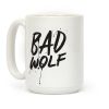 Doctor Who Bad Wolf Coffee Mug