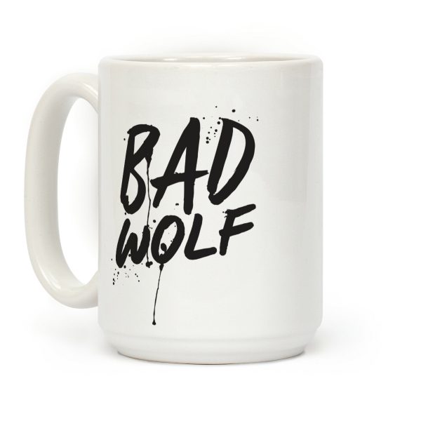 Doctor Who Bad Wolf Coffee Mug