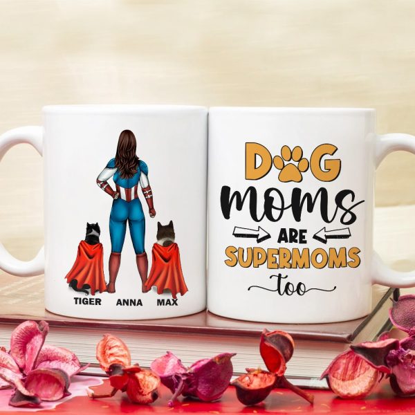 Dog, Best Dog Mom, Personalized Shirt, Gift For Dog Lovers, 01DNTN210423TM