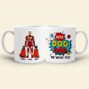 Dog Dad DR-WHM-03NATN210423TM-01 Personalized Coffee Mug