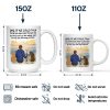 Dog Dad I'd Tell You How Much I Love You - Personalized Mug