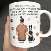 Dog Dad If I Could Talk - Personalized Mug