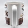 Dog Dad The Man The Myth The Snack Dealer, Dogs and Paw Prints - Personalized Custom Coffee Mug - DOG047_MG