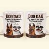 Dog Dad The Snack Dealer - Personalized Mug