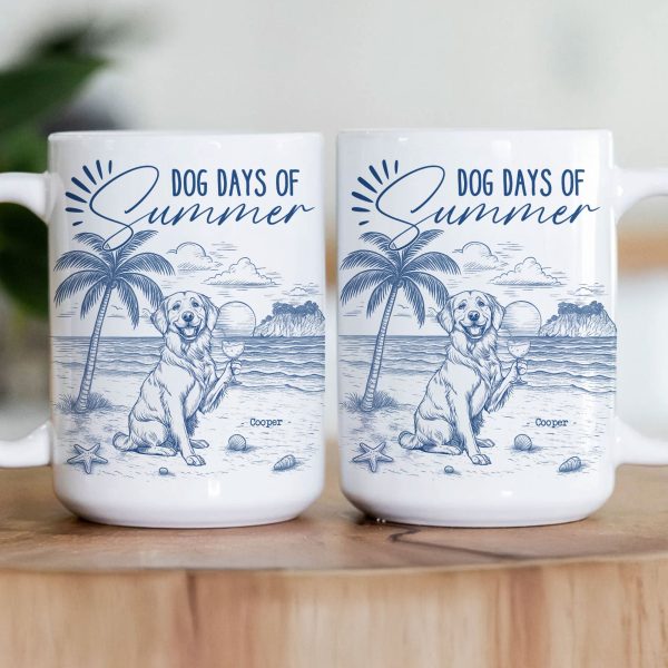 Dog Days Of Summer - Personalized Mug