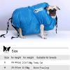 Dog dryer bag. Pet accessories. Quickly and easily dry.