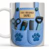 Dog Groomer Professionally Personalized Mug - Personalized Custom Coffee Mug - DOG064_MG