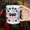 Dog Mom 02huhn281023 Personalized White Edge-to-edge Mug