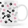 Dog Mom Coffee Mug Dog Lover Gift for Dog Mom Women Grandma, Birthday Christmas Gift