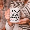 Dog Mom Coffee Mug Dog Lover Gift for Dog Mom Women Grandma, Birthday Christmas Gift