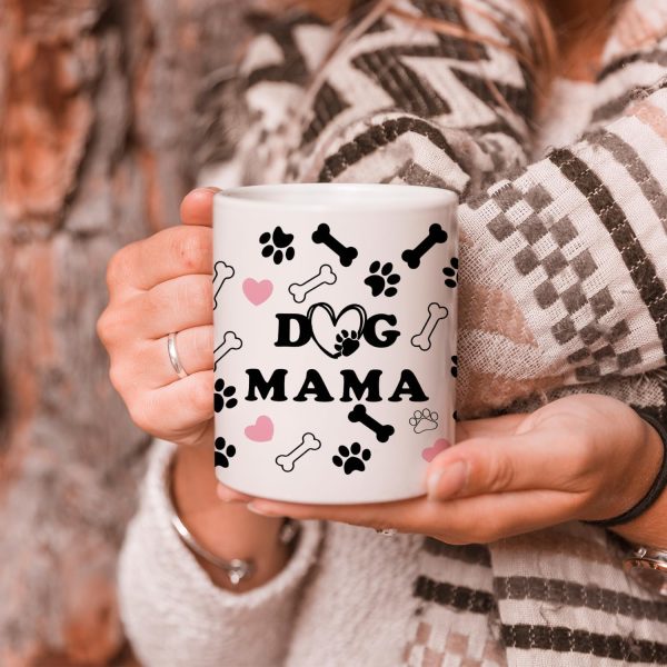 Dog Mom Coffee Mug Dog Lover Gift for Dog Mom Women Grandma, Birthday Christmas Gift