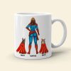 Dog Mom DR-WHM-03NAQN220423TM-02 Personalized Mug