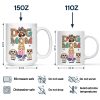 Dog Mom Leopard - Personalized Mug