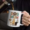 Dog Mom Leopard - Personalized Mug