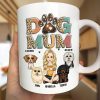Dog Mom Leopard - Personalized Mug