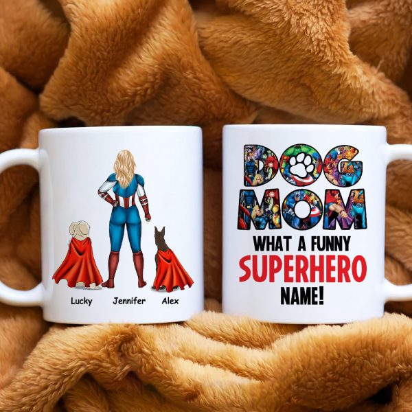 Dog Mom Personalized Coffee Mug 06DNHN240423TM
