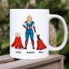 Dog Mom Personalized Coffee Mug 06DNHN240423TM