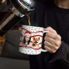 Dog Walker In Home Pet Care Funny - 3D Inflated Effect Printed Mug, Personalized White Edge-to-Edge Mug