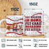 Dog Walker In Home Pet Care Funny - 3D Inflated Effect Printed Mug, Personalized White Edge-to-Edge Mug