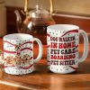 Dog Walker In Home Pet Care Funny - 3D Inflated Effect Printed Mug, Personalized White Edge-to-Edge Mug