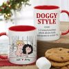 Doggy Style, Personalized Tumbler, Funny Couple Tumbler, Gift For Couple