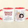 Doggy Style, Personalized Tumbler, Funny Couple Tumbler, Gift For Couple