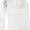 Doily Strap Cupped V-neck Mini Dress