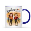 Doll Best Friends Besties Standing Fall Season Personalized Mug (11oz)