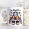 Doll Besties Sisters Front Porch Personalized Mug