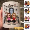 Doll Besties Sisters Front Porch Personalized Mug