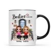 Doll Besties Sisters Front Porch Personalized Mug