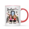 Doll Besties Sisters Front Porch Personalized Mug