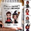 Doll Couple Sitting Halloween Costume Personalized Mug
