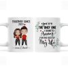 Doll Couple Watercolor Together Since Personalized Mug