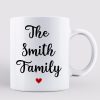 Doll Family Couple Husband Wife Kids Dog Cat Personalized Mug