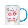 Doll Like Mother Like Daughter In The Bathtub Personalized Mug