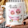 Doll Like Mother Like Daughter In The Bathtub Personalized Mug