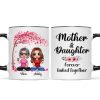Doll Mom And Daughters Sitting Under Tree Personalized Mug