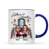 Doll Mother Daughter Front Porch Personalized Mug