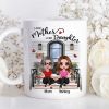 Doll Mother Daughter Front Porch Personalized Mug