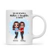 Doll Mother Daughters Hugging Like Mother Like Daughter Personalized Mug